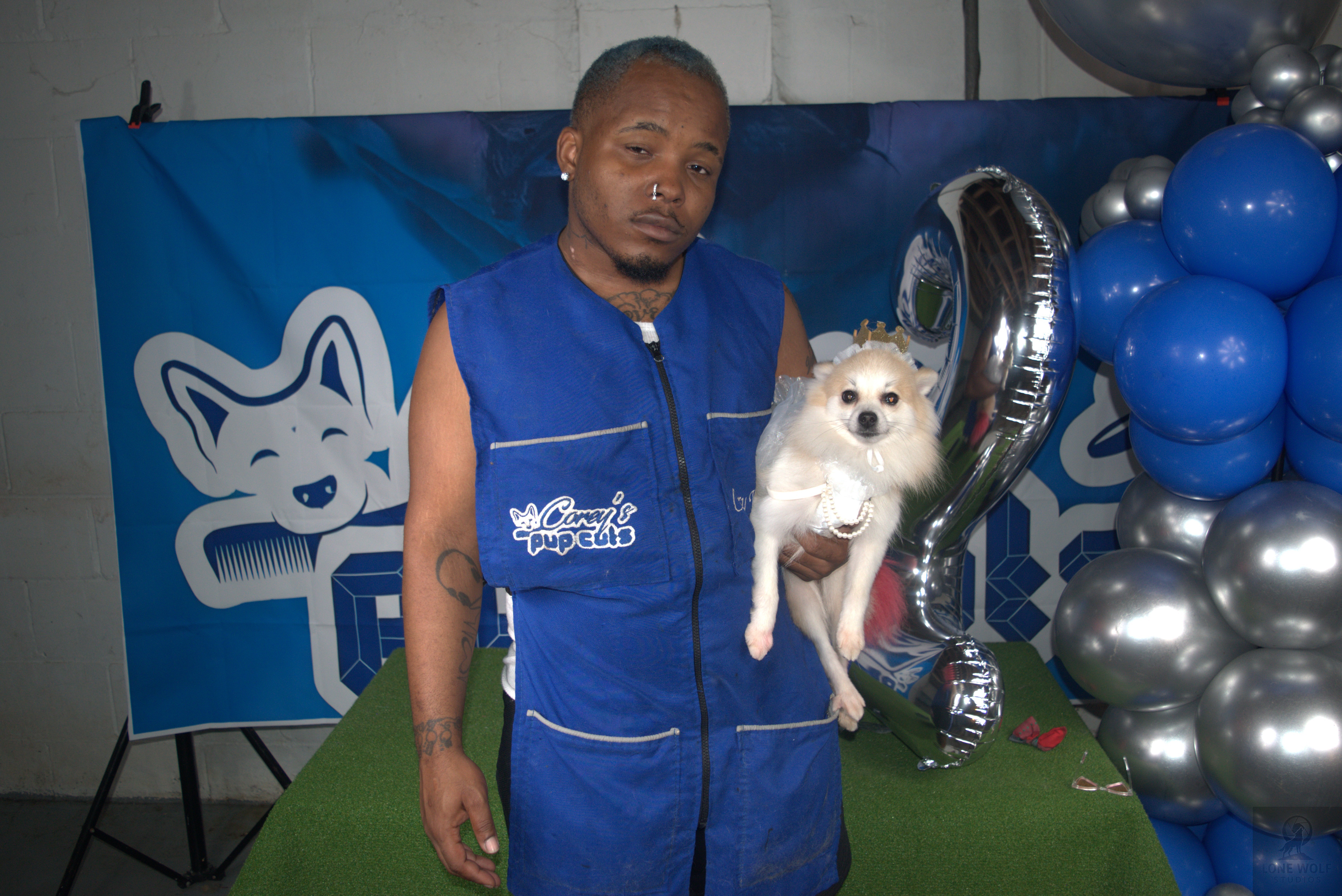 Outdoor portrait of client with natural light